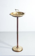 ⚜️ Cendrier De Sol Art Déco Italie Années 1930 Cendrier Ashtray Laiton Cuivre