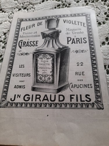 Publicite presse parfum giraud - publicite,