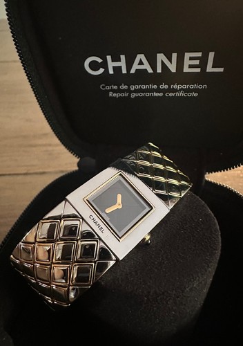 Montre chanel matelassée - matelassée, en