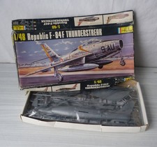 #Maquette# Ech. 1/48 Heller 554 - Republic F-84F. Thunderstreak
