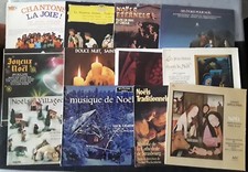 Lot de 12 vinyles 33T - LP -