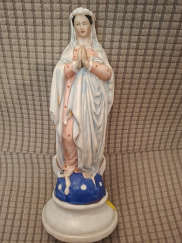 Vierge ancienne statuette - la,