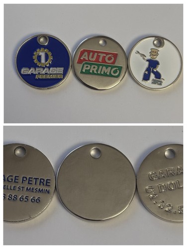 Lot jetons de caddie - 3,