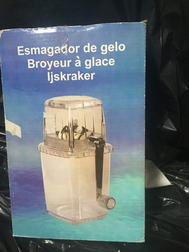 Broyeur glacons manuel pour - broyeur,