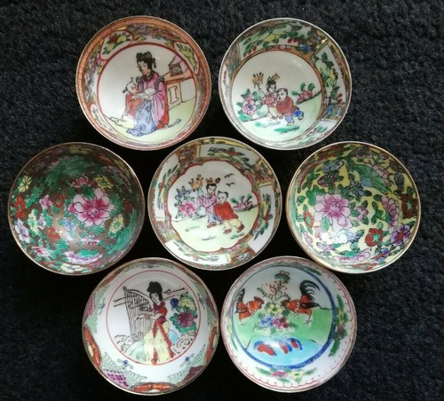 Bols miniatures anciens - miniatures, en