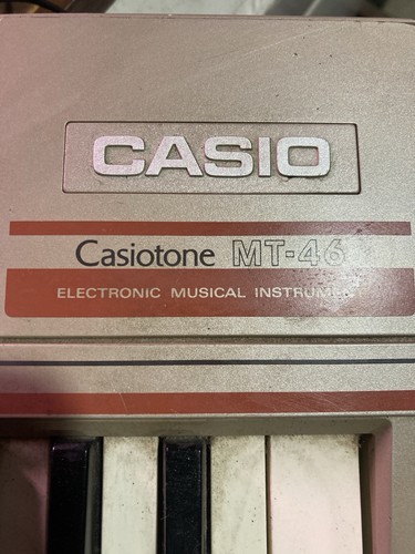 Vintage casio keyboard - vintage,