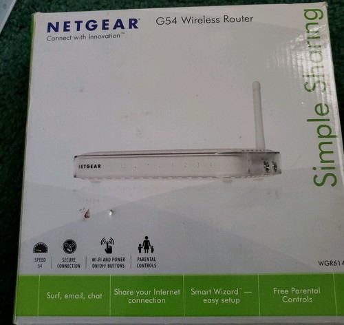 Netgear g54 wireless - router,