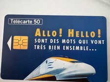 telecarte france 07/97 50 unites eurostar