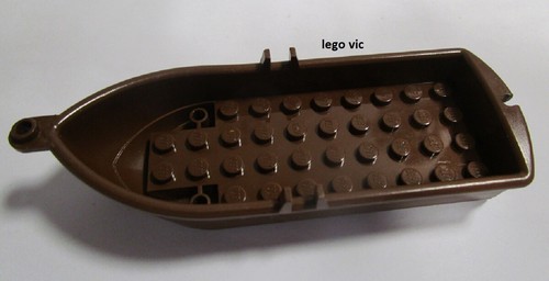 Lego 2551 boat brown - boat,