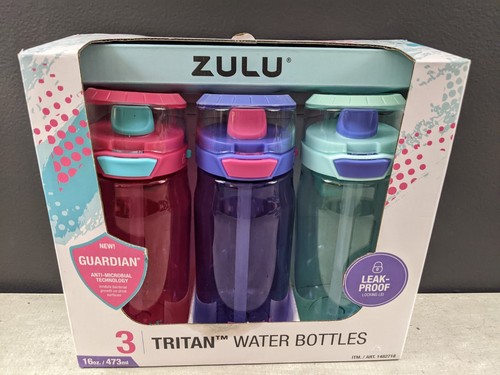 Zulu tritan water bottles - zulu,