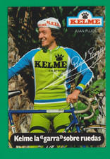 CYCLISME carte cycliste JUAN PUJOL équipe KELME