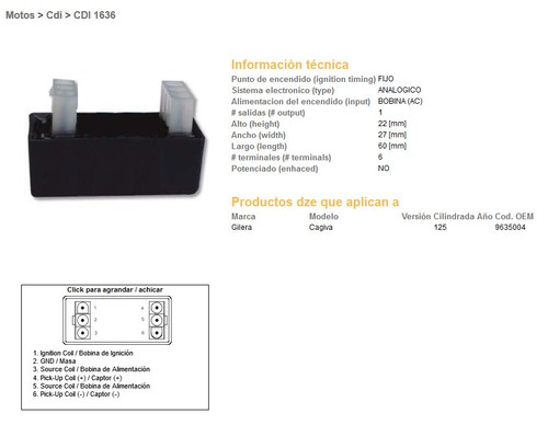 Dze module allumage - module, cdi