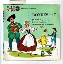 RONDES N°7 Disque 45T ROUTE LOUVIERS -... BON FROMAGE - PERGOLA 250005 Languette