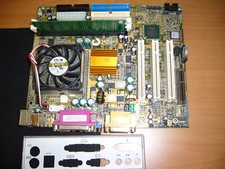 Carte mere ECS P61WF rev 1.0 avec processeur ram plaque ventirad occasion