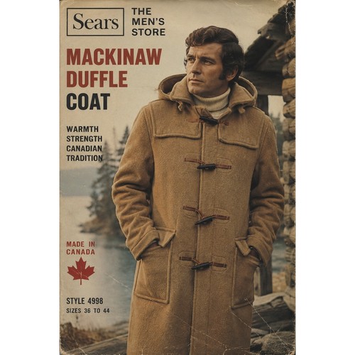 Vintage canadian wool duffle - vintage,