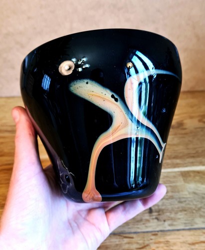 Petit vase verre soufflé - en,