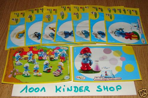 Kinder schlümpf schtroumpf - kinder,