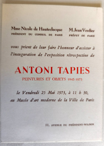 Carton invitation antoni - carton,