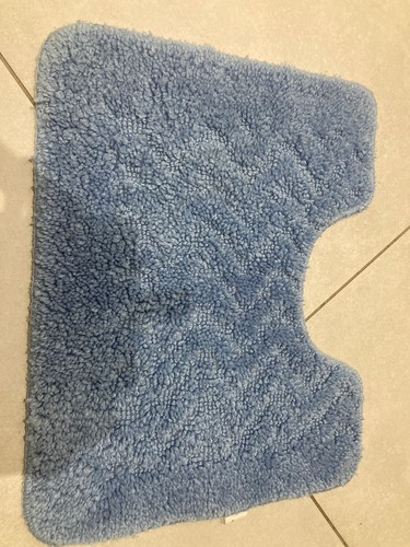 Tapis lavabo colonne - tapis,