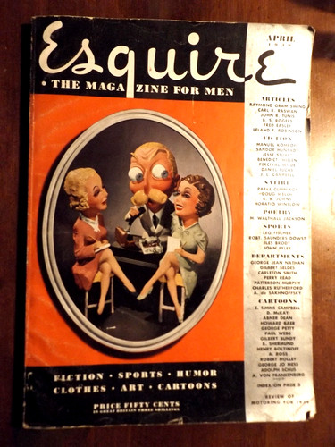 Esquire magazine april 1939 - magazine,