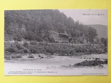 CPA Dos 1900 MONTHERMÉ Chemin de Fer Vallée de la SEMOY Les RAPIDES de PHADE