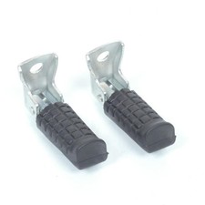 Paire de repose pied cale pied passager repliable pour mobylette MBK 50 51 cyclo