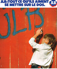 PUBLICITE ADVERTISING 045 1978  JEAN LE BOURGET  vetements enfants garçons
