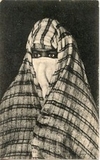 CARTE POSTALE / ALGERIE / SCENES ET TYPES MAURESQUE VOILEE