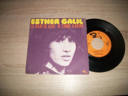 Vinyle tours esther galil - 45, tours,