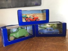 3 VOITURES TINTIN "LA JEEP