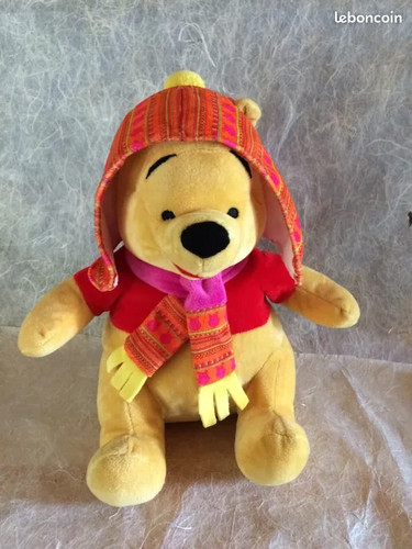 Peluche winnie ourson - winnie, l'ourson