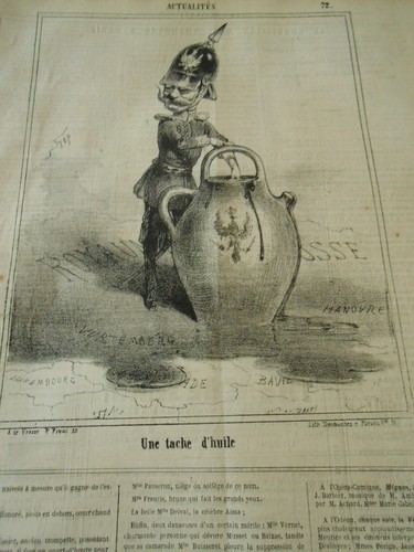 Litho 1967 bouteille à - -,