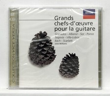 JOHN WILLIAM guitar masterpieces GRANADOS SOR... ⸺ DECCA 2xCDs STILL SEALED