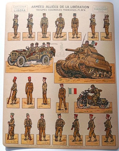 Planche armées alliées la - alliées,