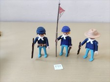 Playmobil far west soldats - playmobil, west,