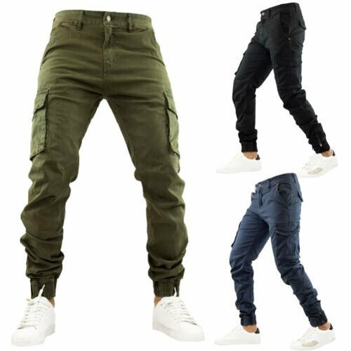 Pantalons homme cargo - pantalons,