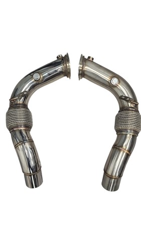 Downpipe inox bmw f10 m6 - bmw, m5