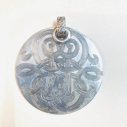 Grand pendentif bijoux gas - ,