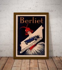 Affiche-Poster voiture  Automobile Berliet