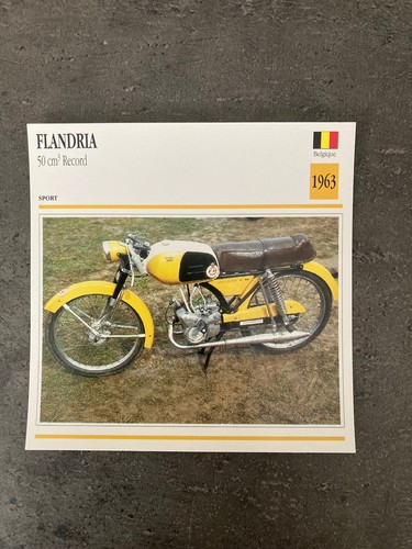 Carte fiche moto - carte, collection