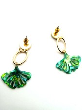 Boucles d'Oreilles Ginkgo