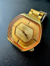 Montre femme vintage automatique ETERNA MATIC Sahida plaqué or