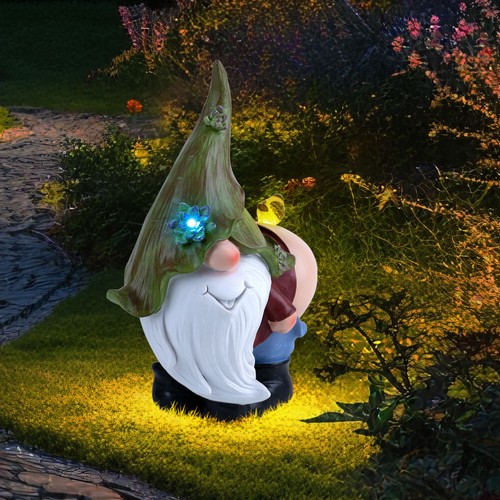 Nain jardin lampe solaire - nain,