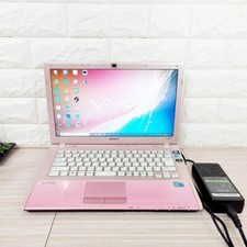 Ordinateur portable VAIO rose PC déjà configuré et prêt à l'emploi avec appar...