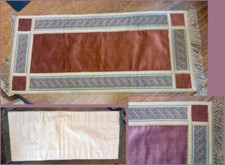 Napperon dessus de meubles médiéval "Tapisserie Bruxelles"