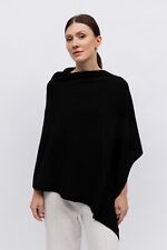 1st Américain Jersey Poncho En 100% Pur Cachemire Made IN Italy De Femme