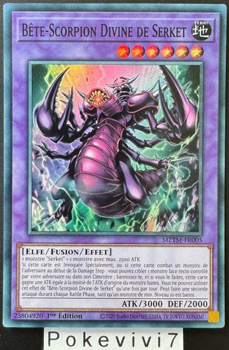 Carte bête scorpion - carte, yu-gi-oh!