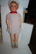 Poupee ancienne composite - poupee,