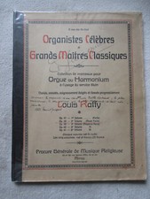Organistes Célèbres et Grands Maîtres Classiques Volume 2, Louis Raffy