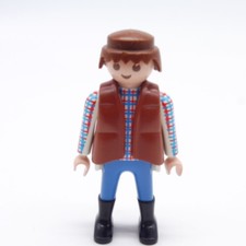 44143 Playmobil Homme Bleu